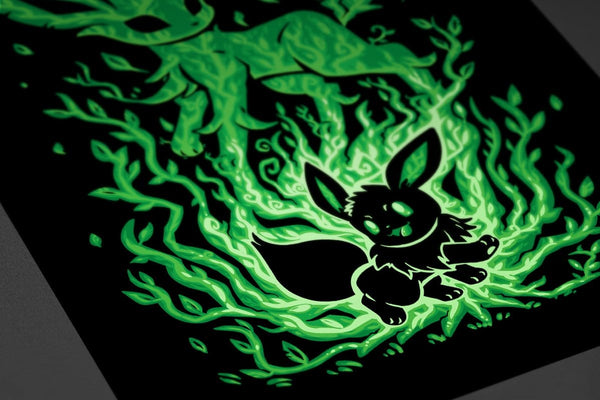 The Leaf Evolution Within Posters by Techranova - Pixel Empire