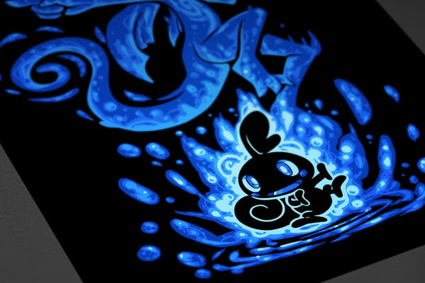 The Water Chameleon Within Posters by Techranova - Pixel Empire