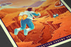 Space Tourism Mars Valles Marineris Posters by B Cubed Designs - Pixel Empire