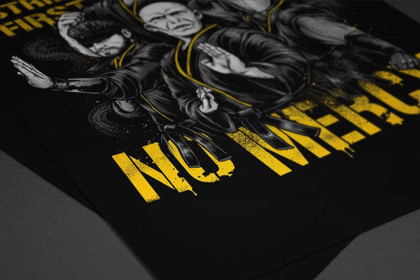 No Mercy Posters by Glitchy Gorilla - Pixel Empire