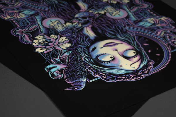 Suit Of Corpses Posters by Glitchy Gorilla - Pixel Empire