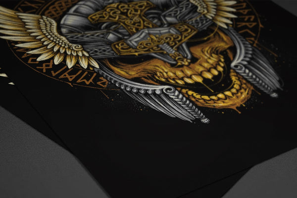 God Of Thunder Posters by Glitchy Gorilla - Pixel Empire