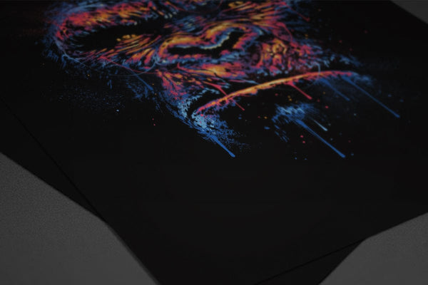 Colorful King Posters by Glitchy Gorilla - Pixel Empire