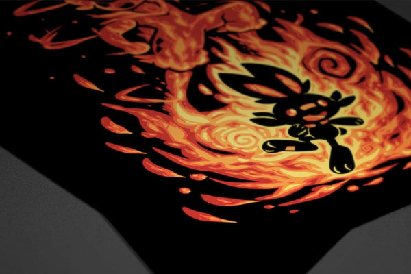 The Fire Bunny Within Posters by Techranova - Pixel Empire