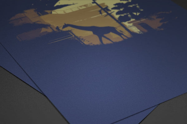 Ellie's Giraffe Posters by Brandon Meier - Pixel Empire