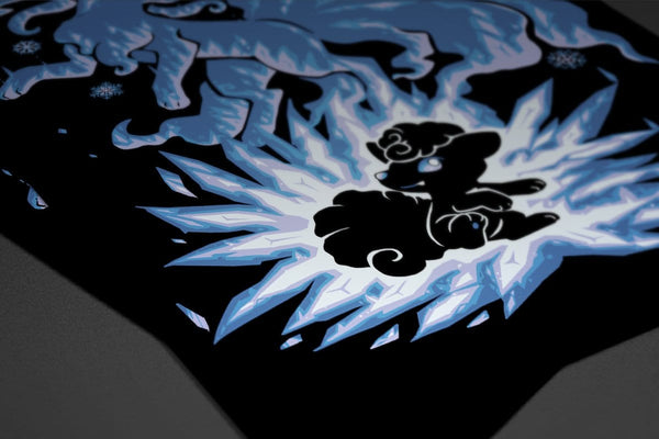 The Ice Tailed Fox Within Posters by Techranova - Pixel Empire