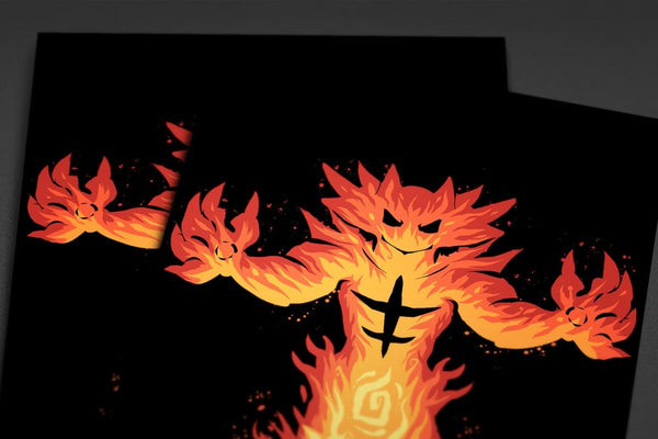 The Fire Cat Within Posters by Techranova - Pixel Empire