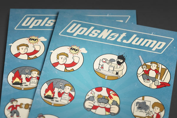 Jump-tec Guide Posters by UpIsNotJump - Pixel Empire