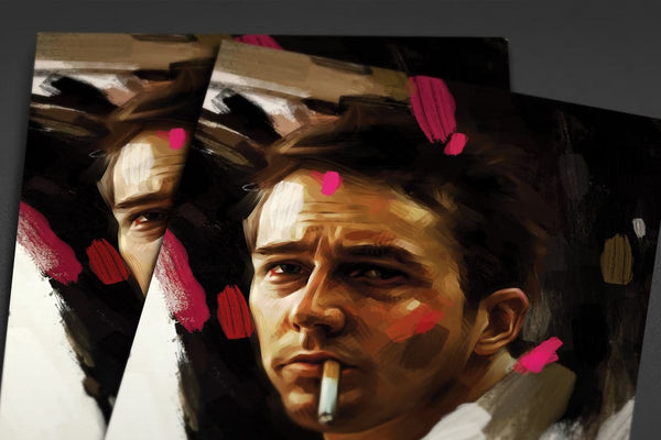 Edward Norton Posters by Dmitry Belov - Pixel Empire
