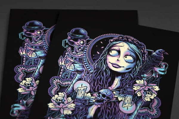 Suit Of Corpses Posters by Glitchy Gorilla - Pixel Empire