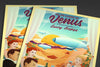 Space Tourism Venus Cloud 9 Observatory Posters by B Cubed Designs - Pixel Empire