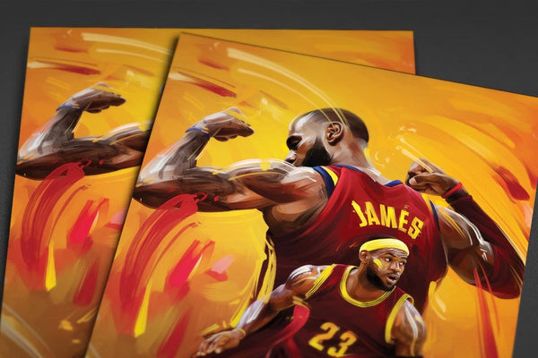 Lebron James Posters by Dmitry Belov - Pixel Empire