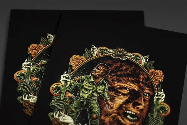 Curse Of The Full Moon Posters by Glitchy Gorilla - Pixel Empire