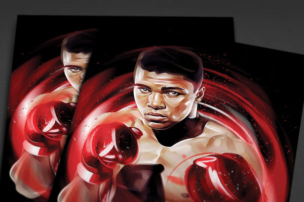 Muhammad Ali Posters by Dmitry Belov - Pixel Empire