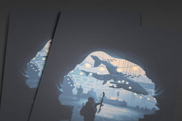 Owen's Aquarium Posters by Brandon Meier - Pixel Empire