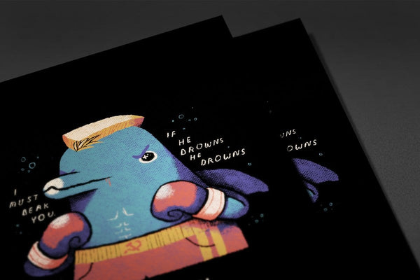 Dolphin Lundgren Posters by Louis Roskosch - Pixel Empire