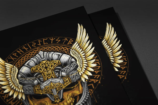 God Of Thunder Posters by Glitchy Gorilla - Pixel Empire