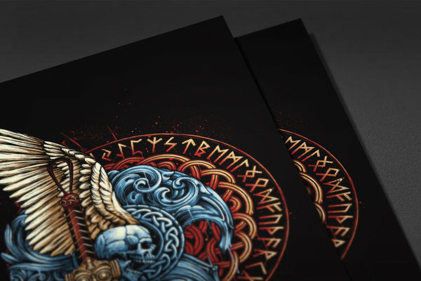 Emblem Of Thunder Posters by Glitchy Gorilla - Pixel Empire