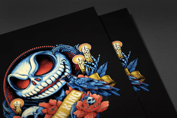 Pumpkin King Posters by Glitchy Gorilla - Pixel Empire