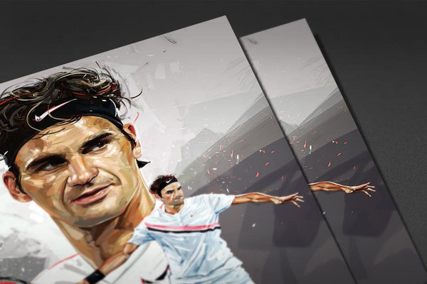 Roger Federer Posters by Dmitry Belov - Pixel Empire