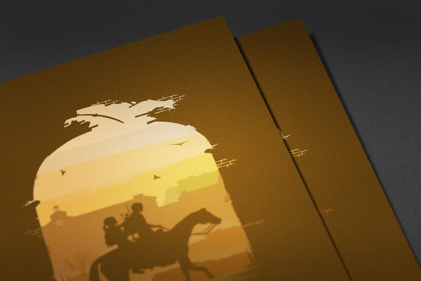 Joel And Ellie Survive Posters by Brandon Meier - Pixel Empire