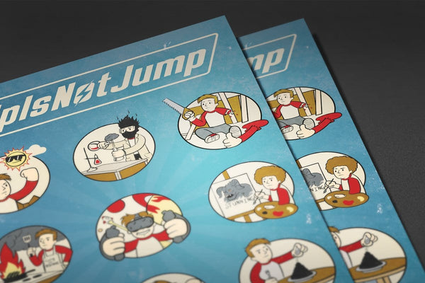 Jump-tec Guide Posters by UpIsNotJump - Pixel Empire