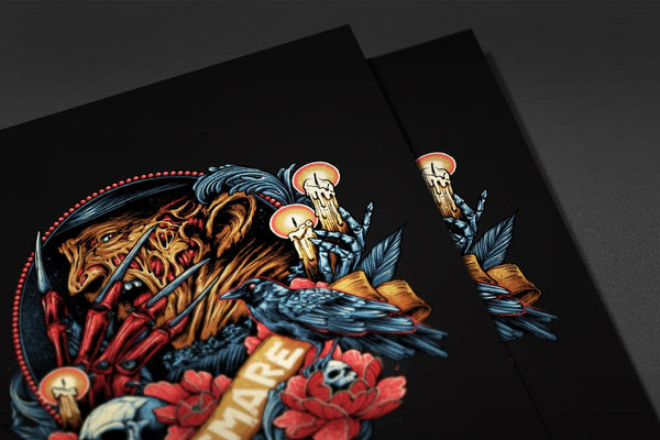 Nightmare Posters by Glitchy Gorilla - Pixel Empire