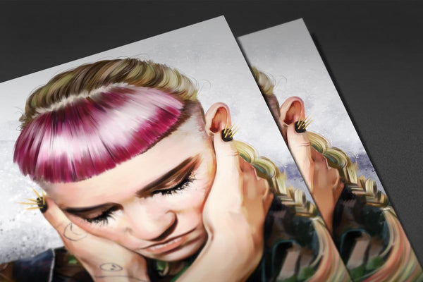 Grimes Posters by Dmitry Belov - Pixel Empire