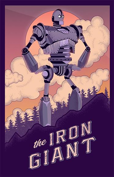 The Iron Giant Posters by The Usher Designs - Pixel Empire