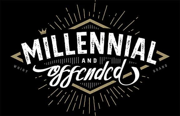 Millennial and Offended Posters by Barrett Biggers - Pixel Empire