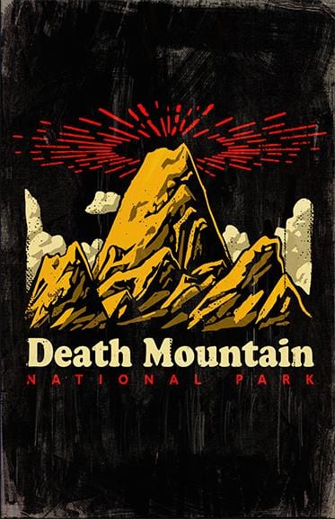 Death Mountain Posters by Ronan Lynam - Pixel Empire