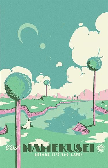 Visit Namekusei Posters by Mathiole - Pixel Empire