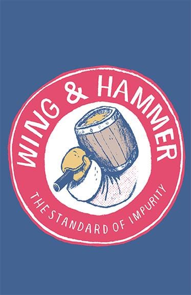 Wing & Hammer Posters by Louis Roskosch - Pixel Empire