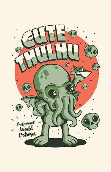 Cutethulhu! Posters by Ilustrata - Pixel Empire
