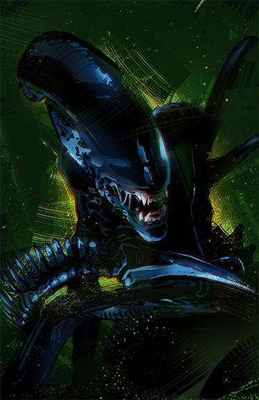 Alien Posters by Nikita Abakumov - Pixel Empire