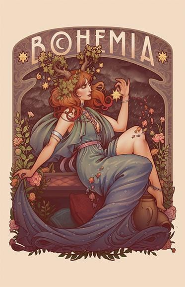 Bohemia Posters by Medusa Dollmaker - Pixel Empire