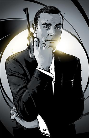 Bond, James Bond Posters by Nikita Abakumov - Pixel Empire