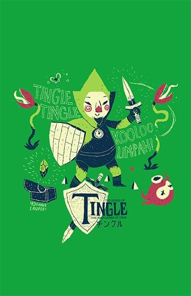 The Legend of Tingle Posters by Louis Roskosch - Pixel Empire