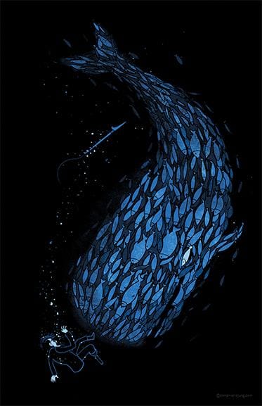 Captain's Fall Posters by Anna-Maria Jung - Pixel Empire