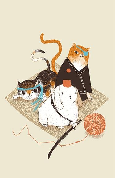 Samurais Posters by Louis Roskosch - Pixel Empire