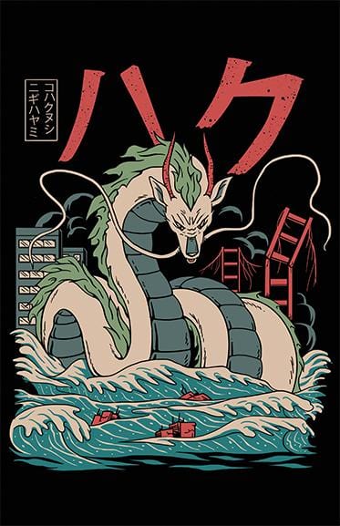 Dragon Kaiju Posters by Vincent Trinidad - Pixel Empire