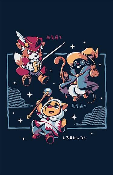 Three Little Mages Posters by Ilustrata - Pixel Empire