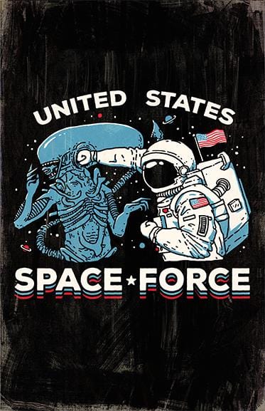 Space Force Posters by Ronan Lynam - Pixel Empire