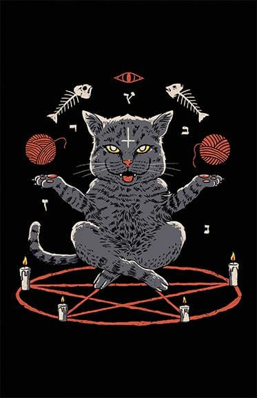 Devious Cat Posters by Vincent Trinidad - Pixel Empire