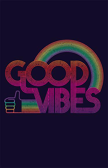 Good Vibes Posters by Perry Beane - Pixel Empire