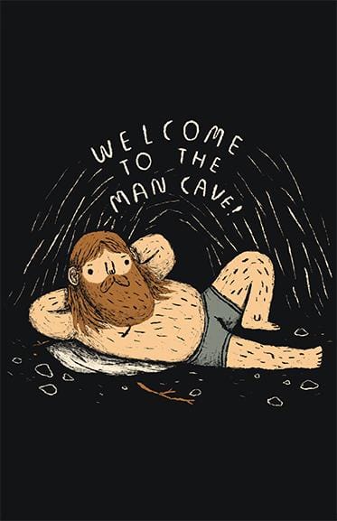 Man Cave Posters by Louis Roskosch - Pixel Empire