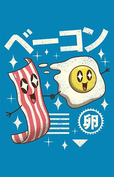 Kawaii Breakfast Posters by Vincent Trinidad - Pixel Empire