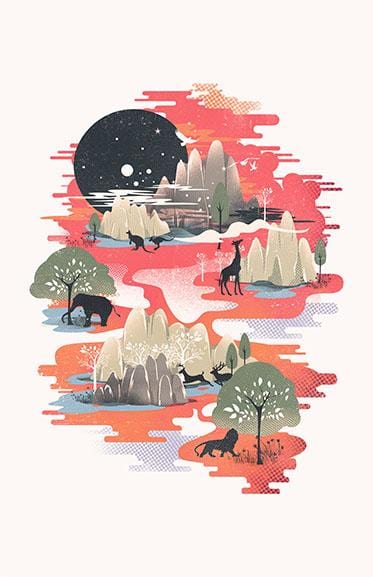 Landscape of Dreams Posters by Dan Elijah Fajardo - Pixel Empire