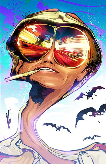 Fear and Loathing Posters by Nikita Abakumov - Pixel Empire