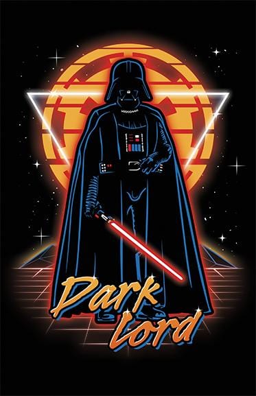 Retro Dark Lord Posters by Olipop - Pixel Empire